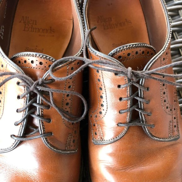 ALLEN EDMONDS Sanford Medallion Cap Toe Lace Up main image 10